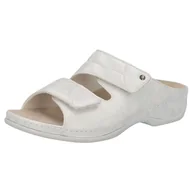 Kapcie damskie - Berkemann Damskie kapcie Finja, Srebrny brokat, 39.5 EU - miniaturka - grafika 1