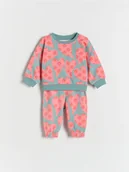 Komplety dla niemowląt - Reserved - Wzorzysty komplet - jasnozielony - miniaturka - grafika 1