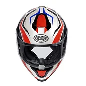 Kaski motocyklowe - Premier HELM HYPER RW 13, biały/czerwony/czarny/niebieski, M - miniaturka - grafika 1
