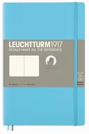 Pozostałe akcesoria dla plastyków - Leuchtturm 1917 notatnik Soft Cover paperback, niebieski (Ice Blue) - miniaturka - grafika 1