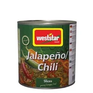 Pasztet i przetwory mięsne - Papryka jalapeno chili 3 kolory, 3kg Weststar - miniaturka - grafika 1