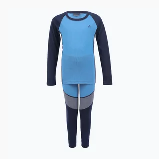 Bielizna sportowa męska - Bielizna termoaktywna dziecięca Color Kids Ski Underwear Colorblock niebieska 740777.7280 | WYSYŁKA W 24H | 30 DNI NA ZWROT - grafika 1