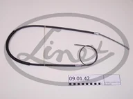 Linki hamulca postojowego - Cięgło, hamulec postojowy Linex 09.01.42 - miniaturka - grafika 1