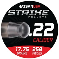 Amunicja do wiatrówek - Śrut Hatsan USA Strike 5.5 mm, 250 szt. 1.15g/17.75gr (HA30203) - miniaturka - grafika 1