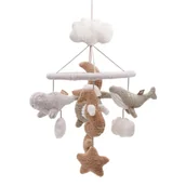 Karuzele dla niemowląt - Karuzela do Ĺ‚ĂłĹĽeczka ZwierzÄ™ta Deepsea Jollein - miniaturka - grafika 1