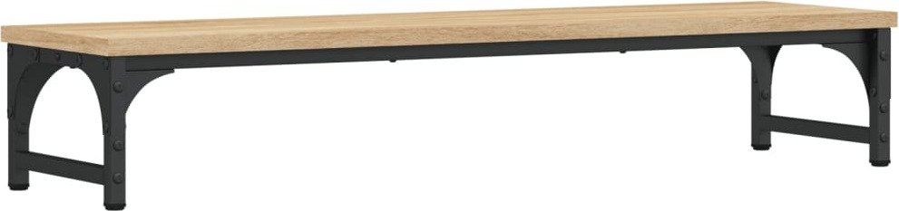 vidaXL Podstawa pod monitor dąb sonoma 85x23x15,5 cm Materiał drewnopochodny
