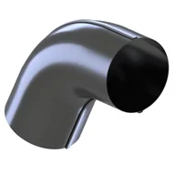 Rynny i akcesoria - Kolano 90/67,5° stal ALUCYNK KROP - miniaturka - grafika 1