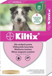 Bayer BAYER Kiltix Obroża dla małych psów 38cm + niespodzianka dla psa GRATIS! 44826-uniw - Artykuły przeciw pasożytom - miniaturka - grafika 1