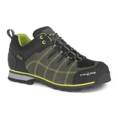 Buty trekkingowe męskie - Męskie buty trekkingowe Trezeta Hurricane Evo Low WP dark green/lime - 8 - miniaturka - grafika 1
