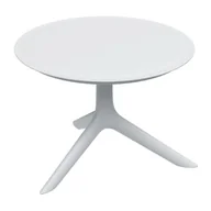 Stoły ogrodowe - Stolik ogrodowy FERNE Rimo White FRIS64-S449 Biały - miniaturka - grafika 1