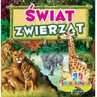 Powieści i opowiadania - Świat Zwierząt Rozkładanki 3D Praca zbiorowa - miniaturka - grafika 1