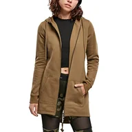 Swetry damskie - Urban Classics Damska parka dresowa Sweter kardigan Kobiety , Summer Olive , L - miniaturka - grafika 1