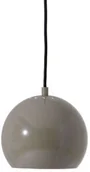 Lampy sufitowe - Frandsen - Ball Lampa Wisząca Ø18 Glossy Warm Grey Frandsen - miniaturka - grafika 1