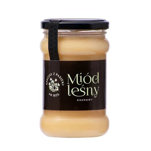 Miód kremowy leśny 380g SPECJAŁ Z PASIEKI - Miód - miniaturka - grafika 1