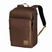 Plecaki - Plecak miejski na laptopa Jack Wolfskin HASENSPRUNG dark mahogany - ONE SIZE - miniaturka - grafika 1