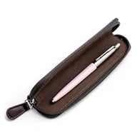 Zestawy piśmiennicze - Zestaw prezentowy Parker Jotter Różowy w brązowym etui - miniaturka - grafika 1