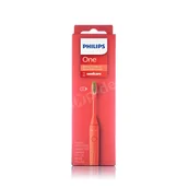 Szczoteczki elektryczne - PHILIPS SONICARE ONE HY1100/51 ORANGE Szczoteczka soniczna na baterie - miniaturka - grafika 1