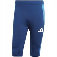 Spodenki męskie - Spodenki męskie adidas Tiro 24 Competition 1/2 granatowe IR5490 S - miniaturka - grafika 1