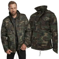 Odzież taktyczna i umundurowanie - Kurtka Brandit M65 Classic - Woodland 6XL - miniaturka - grafika 1