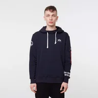 Bluzy męskie - Alpha Industries UNLIMITED HOODY REP. BLUE - miniaturka - grafika 1