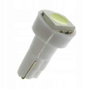 Dioda żarówka LED 12V T5 R5 licznik zegary BIAŁA 1xSMD - Żarówki samochodowe - miniaturka - grafika 1