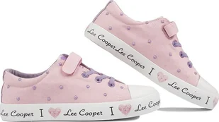 Lee Cooper Buty dla dzieci Lee Cooper różowe LCW-24-02-2160K 35 - Buty dla dziewczynek - miniaturka - grafika 1