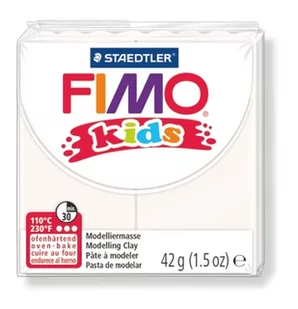 Fimo GDD Grupa Dystrybucyjna Daccar Kids, masa termoutwardzalna, modelina, biała - Masy plastyczne - miniaturka - grafika 2