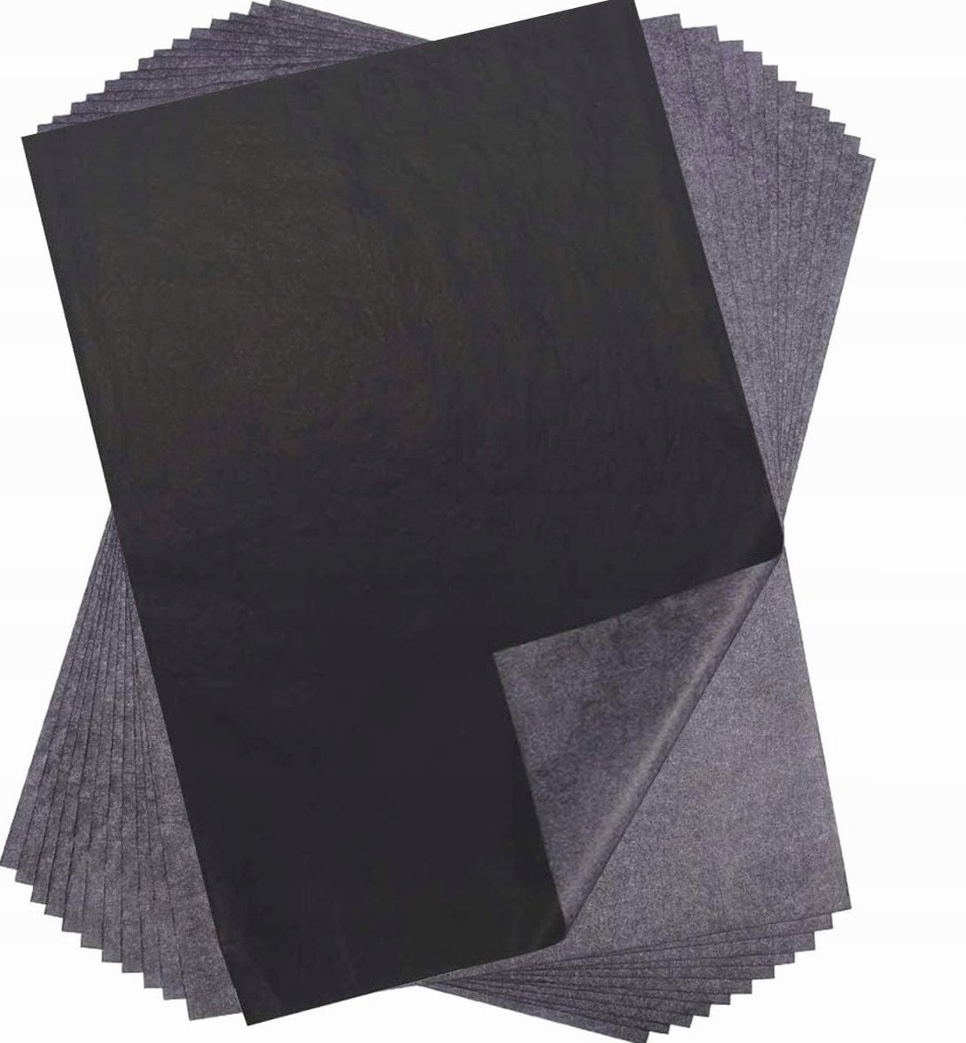 PAPIER WĘGLOWY 100 ARKUSZY A4 TRANSFEROWY KOPIOWANIA RYSOWANIA DO DREWNA