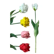 Sztuczne kwiaty - Tulipan papuzi 42 cm mix - miniaturka - grafika 1