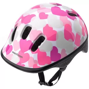 Meteor Regulowany Kask Rowerowy Dziecięcy 44-48 cm - Kaski rowerowe - miniaturka - grafika 1