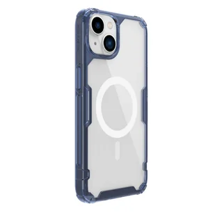 Nillkin Nature Pro Magnetic Case etui iPhone 14 magnetyczny pokrowiec MagSafe niebieski - Etui i futerały do telefonów - miniaturka - grafika 18