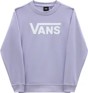 Bluzy damskie - bluza damska VANS CLASSIC V CREW Sweet Lavender - miniaturka - grafika 1