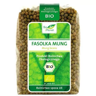 Bio Planet E FASOLKA MUNG BIO 400 g - 5907814660701 - Ziarna i nasiona roślin strączkowych - miniaturka - grafika 1