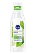 Toniki i hydrolaty do twarzy - Nivea Naturally Good - Odświeżający tonik 200ml - miniaturka - grafika 1