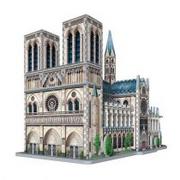 Puzzle - Wrebbit 3D puzzle katedra Notre Dame de Paris 830 el - miniaturka - grafika 1
