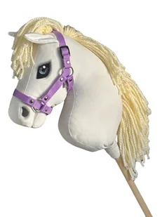 Hobby Horse A3 ujeżdżeniowo-skokowy ŚNIEŻKA - Maskotki i pluszaki - miniaturka - grafika 1
