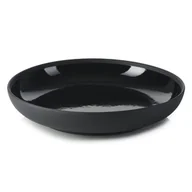 Talerze - Revol SOLID talerz 23,5 cm, czarny Glossy Black - miniaturka - grafika 1