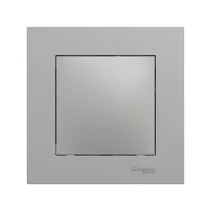 Schneider Electric Zaślepka gniazda Miluz Ed aluminium - Wyłączniki światła i elektryczne - miniaturka - grafika 1