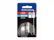 Żarówki samochodowe - Tungsram żarówka LED C10W 41mm 12V 0.5W 4000K 1szt - miniaturka - grafika 1