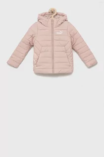 Kurtki i płaszcze dla dziewczynek - Puma kurtka dziecięca kolor różowy - grafika 1