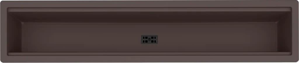 ELLECI Zlew DIALOGO CANALE cocoa (K87) KERATEK (LKDC87)