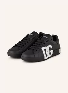 Dolce & Gabbana Sneakersy Portofino schwarz - Sneakersy damskie - miniaturka - grafika 1
