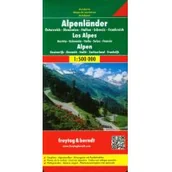 Atlasy i mapy - Freytag&berndt Alpy - Austria Słowenia Włochy Szwajcaria Francja mapa 1:500 000 Freytag & Berndt - Freytag & Berndt - miniaturka - grafika 1