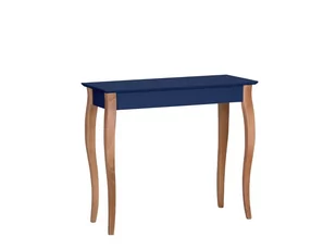 Konsola Meblowa LILLO 85x35cm Granatowa - Konsole i sekretarzyki - miniaturka - grafika 1