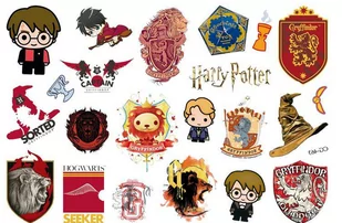 Tatuaże dla Dzieci HARRY POTTER (1 szt) - Zabawki kreatywne - miniaturka - grafika 1