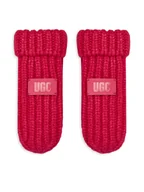 Rękawiczki dla dzieci - Ugg Rękawiczki dziecięce K Chunky Mitten 100030 Różowy - miniaturka - grafika 1