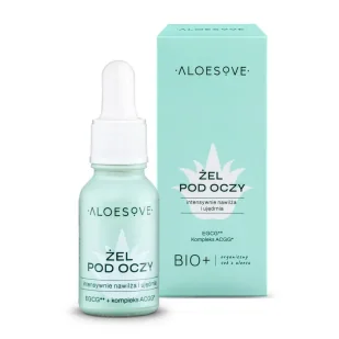 Aloesove, nawilżający żel pod oczy, 15ml - Kosmetyki pod oczy - miniaturka - grafika 1
