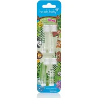 Szczoteczki do zębów dla dzieci - Brush-Baby WildOnes Końcówki do szczoteczki sonicznej dla dzieci od 0-10 lat, 4 sztuki - miniaturka - grafika 1