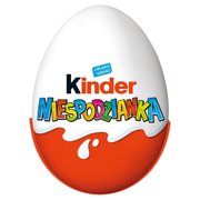 Ferrero Kinder Niespodzianka Słodkie jajko z niespodzianką pokryte czekoladą mleczną 20 g