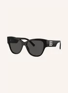 Okulary przeciwsłoneczne - Dolce & Gabbana Okulary Przeciwsłoneczne dg4449 schwarz - miniaturka - grafika 1